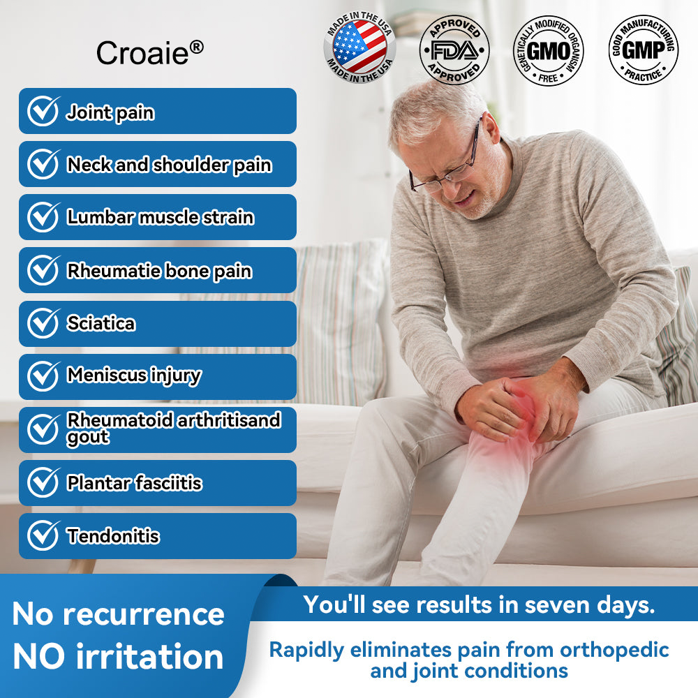 Croaie® ❤️BPC-157 Joint Healing Cream🦴Treats Arthritis, Neuropathy, Rheumatism, Sports Injuries & More🦵