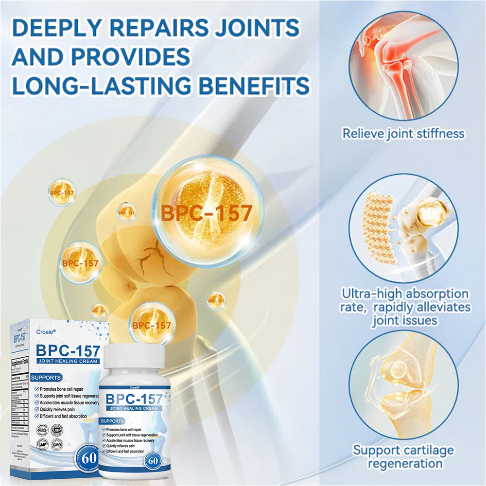 Croaie"ยฎ๐บ๐ธ ๐๐๐-๐๐๐ ๐๐จ๐ข๐ง๐ญ ๐๐๐๐ฅ๐ข๐ง๐  Capsules, 1000MG, Non-GMO, Gluten-Free, 60 Capsules๐ฆดTreats Arthritis, Neuropathy, Rheumatism, Sports Injuries & More๐