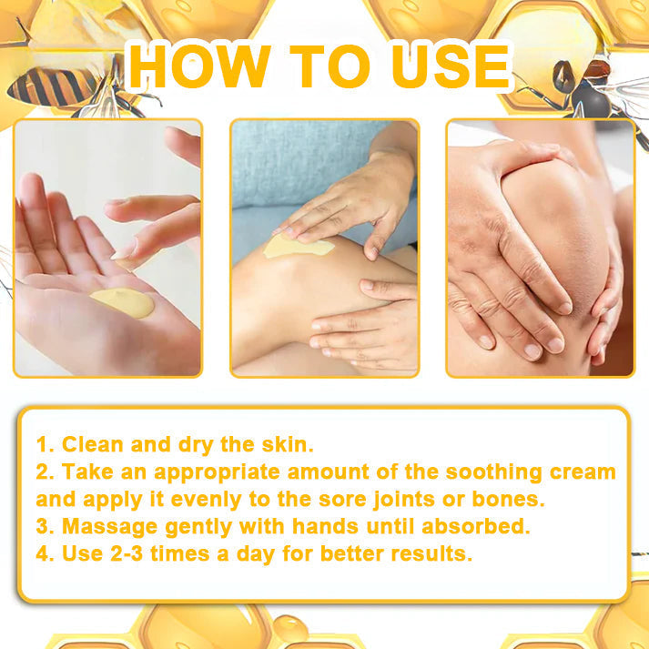 Raindew®Bee Venom Advanced Joint and Bone Healing Cream (👨⚕️Specifically developed for middle-aged and older adults)