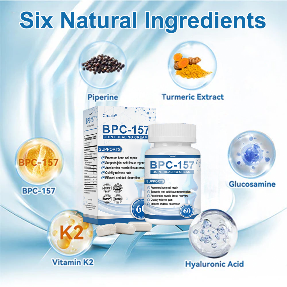 Croaie"ยฎ๐บ๐ธ ๐๐๐-๐๐๐ ๐๐จ๐ข๐ง๐ญ ๐๐๐๐ฅ๐ข๐ง๐  Capsules, 1000MG, Non-GMO, Gluten-Free, 60 Capsules๐ฆดTreats Arthritis, Neuropathy, Rheumatism, Sports Injuries & More๐