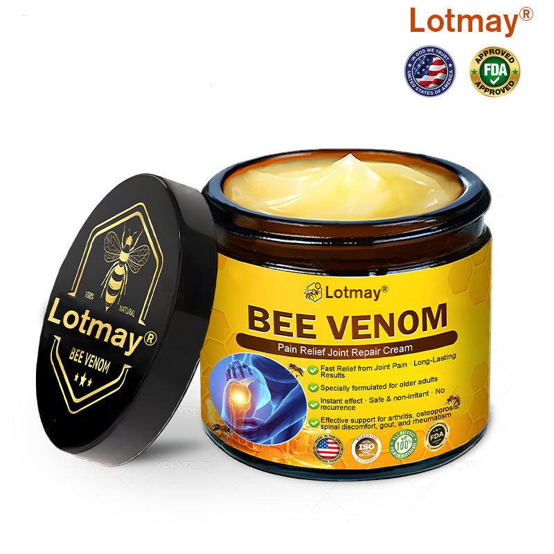 Lotmay® Bee Venom Pain Relief Joint Repair Cream 🐝🐝(Specially for older adults & FDA commends)