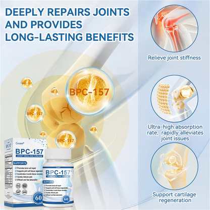 Croaie"®🇺🇸 𝐁𝐏𝐂-𝟏𝟓𝟕 𝐉𝐨𝐢𝐧𝐭 𝐇𝐞𝐚𝐥𝐢𝐧𝐠 Capsules, 1000MG, Non-GMO, Gluten-Free, 60 Capsules🦴Treats Arthritis, Neuropathy, Rheumatism, Sports Injuries & More🏆