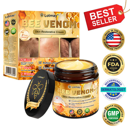 "Made and Shipped from America|✅ Official Store✨lotmay® Bee Venom Skin Restorative Cream 🔥 LAST DAY 80% OFF 💎"