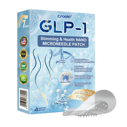 Official Store |🎁 Croaie® GLP-1 Nano-Microneedle Patch with Collagen & Matrixyl 3000丨Obesity, Cardiovascular Disease, Diabetes, Sleep Apnea, Joint Problems and More