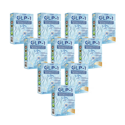Official Store |🎁 Croaie® GLP-1 Nano-Microneedle Patch with Collagen & Matrixyl 3000丨Obesity, Cardiovascular Disease, Diabetes, Sleep Apnea, Joint Problems and More