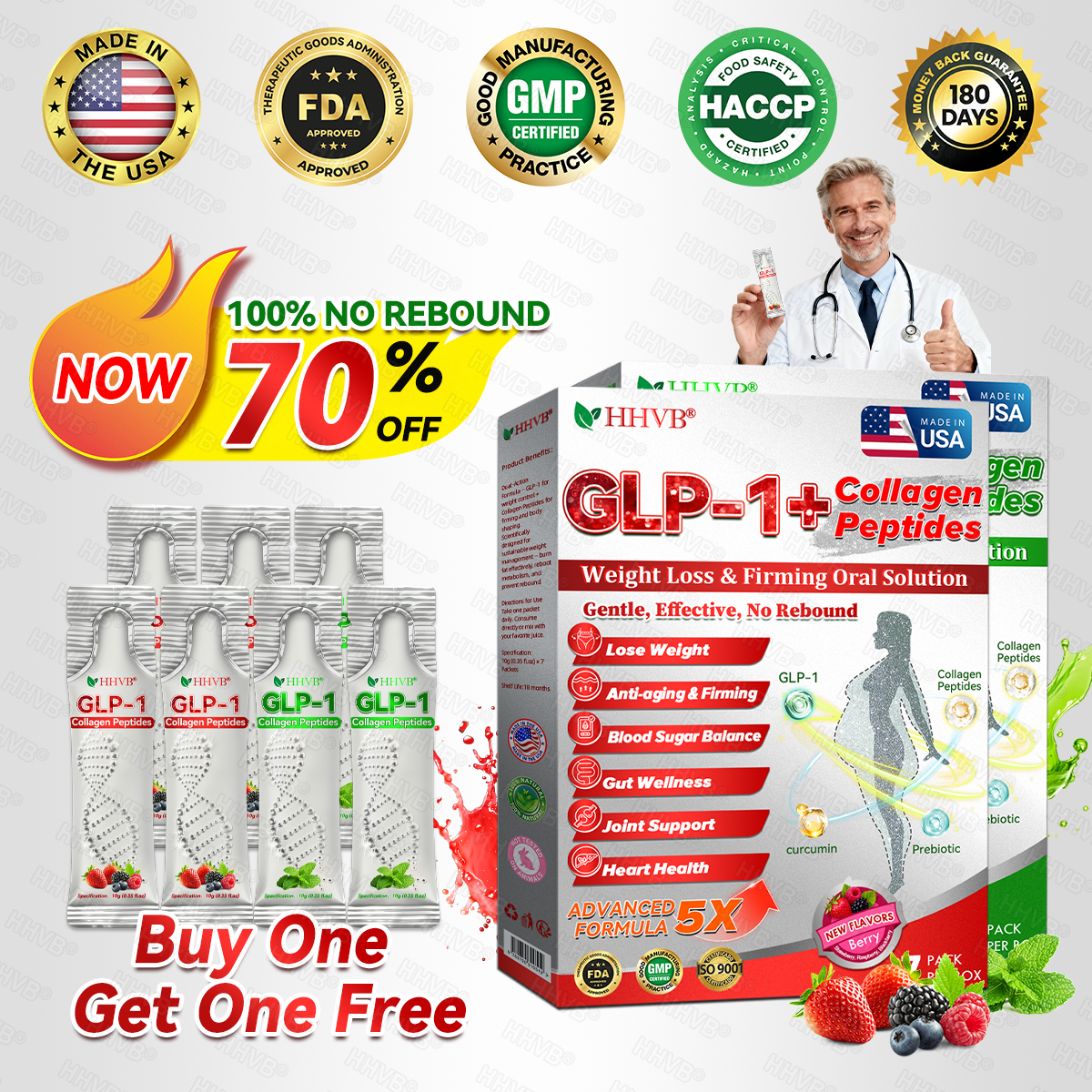 🇺🇸𝑶𝒇𝒇𝒊𝒄𝒊𝒂𝒍 𝑺𝒕𝒐𝒓𝒆𝑰𝐻𝐻𝑉𝐵®🍓𝑮𝑳𝑷-1+𝑪𝒐𝒍𝒍𝒂𝒈𝒆𝒏 𝑷𝒆𝒑𝒕𝒊𝒅𝒆𝒔 𝑾𝒆𝒊𝒈𝒉𝒕 𝑳𝒐𝒔𝒔&𝑭𝒊𝒓𝒎𝒊𝒏𝒈 𝑶𝒓𝒂𝒍 𝑺𝒐𝒍𝒖𝒕𝒊𝒐𝒏 𝒘𝒊𝒕𝒉 🔥𝑪𝒐𝒍𝒍𝒂𝒈𝒆𝒏 𝑷𝒆𝒑𝒕𝒊𝒅𝒆𝒔 & 𝑴𝒂𝒕𝒓𝒊𝒙𝒚𝒍 3000 𝒉𝒆𝒍𝒑𝒔 𝒕𝒂𝒓𝒈𝒆𝒕 ✅𝒐𝒃𝒆𝒔𝒊𝒕𝒚, 𝒇𝒊𝒓𝒎𝒔 𝒔𝒌𝒊𝒏,𝒄𝒂𝒓𝒅𝒊𝒐𝒗𝒂𝒔𝒄𝒖𝒍𝒂𝒓 𝒅𝒊𝒔𝒆𝒂𝒔𝒆, 𝒅𝒊𝒂𝒃𝒆𝒕𝒆𝒔, 𝒔𝒍𝒆𝒆𝒑 𝒂𝒑𝒏𝒆𝒂, 𝒋𝒐𝒊𝒏𝒕 𝒑𝒓𝒐𝒃𝒍𝒆𝒎𝒔, 𝒂𝒏𝒅 𝒎𝒐𝒓𝒆,